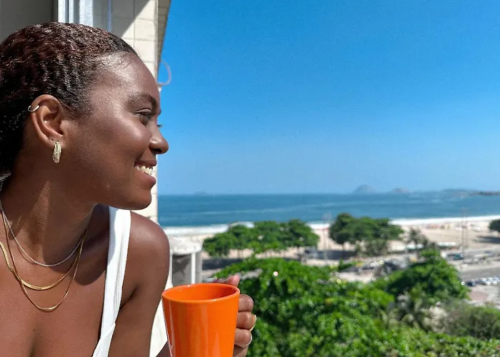 1Quarto Com Vista-Mar Em Copacabana | Brx 58/905 Rio de Janeiro